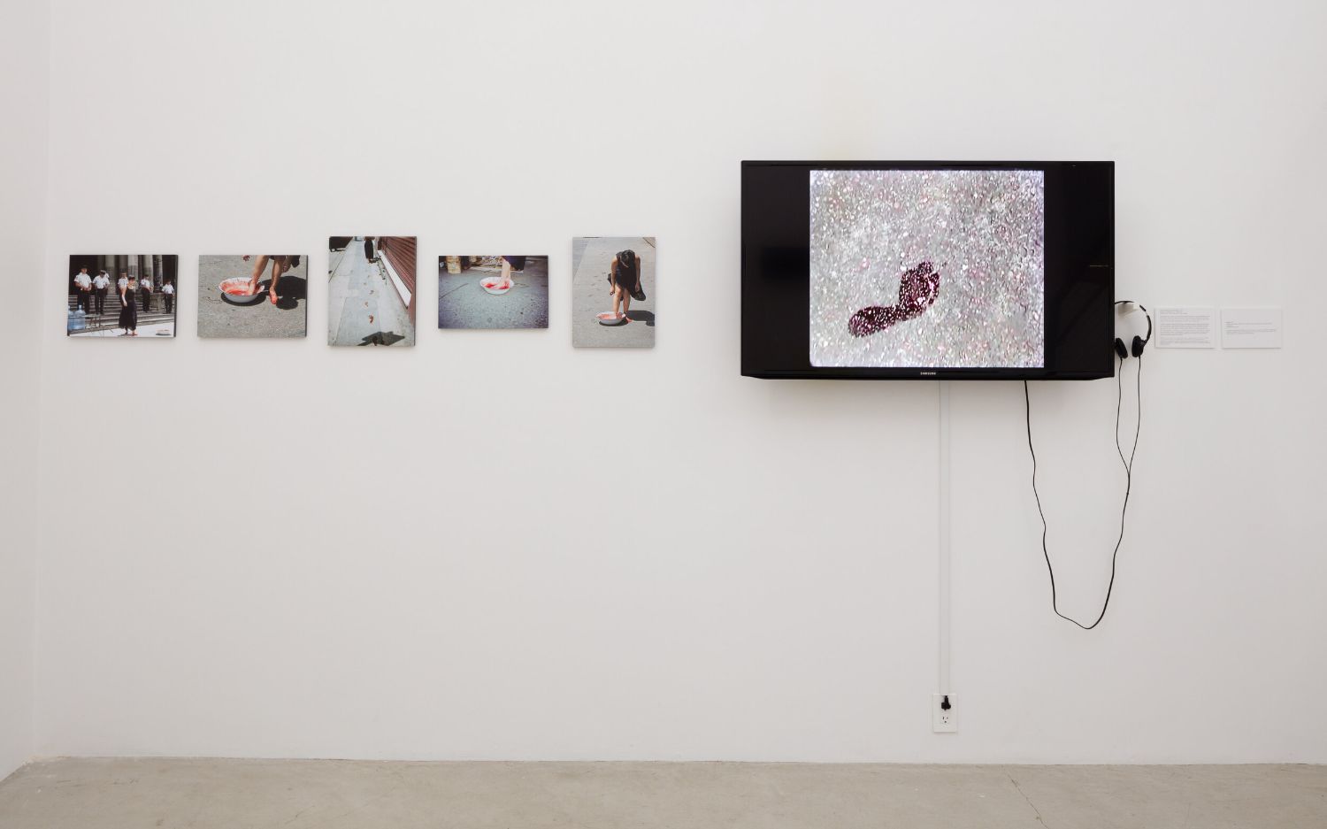 Installation+of,+Bearing+Witness,+Works+by+Regina+José+Galindo,+Baik+Art,+2017,+9