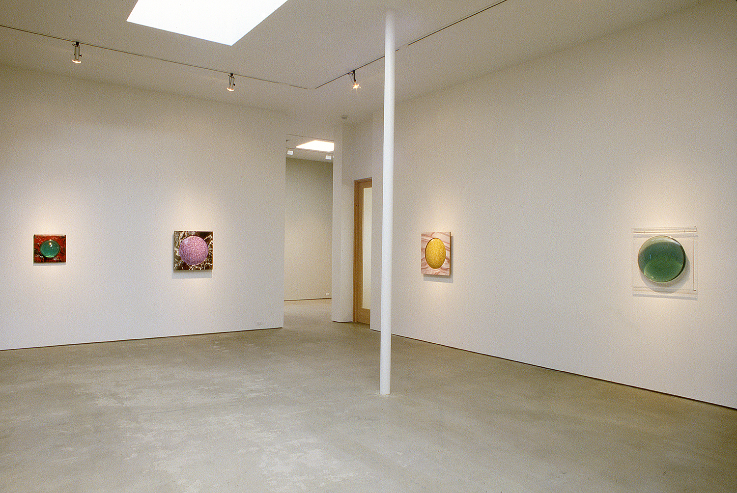 1991. Solo Exhibition: Installation view.