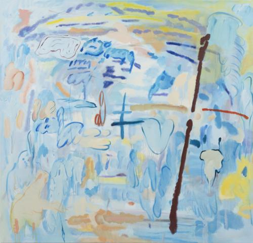 Park Kyung Ryul, 16;43, 2022, Oil on canvas, 132.4x140.4 cm