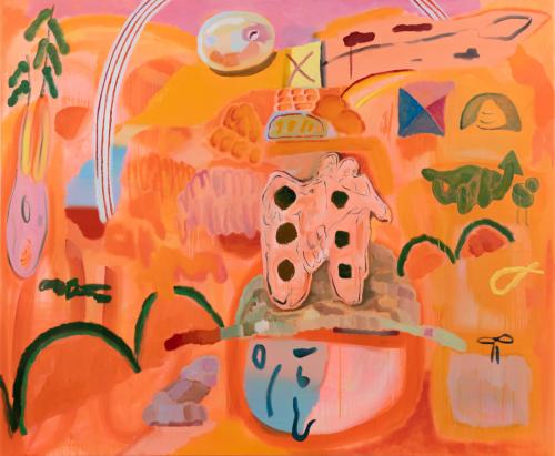 Park Kyung Ryul, 21;19, 2024, Oil on canvas, 140x170 cm