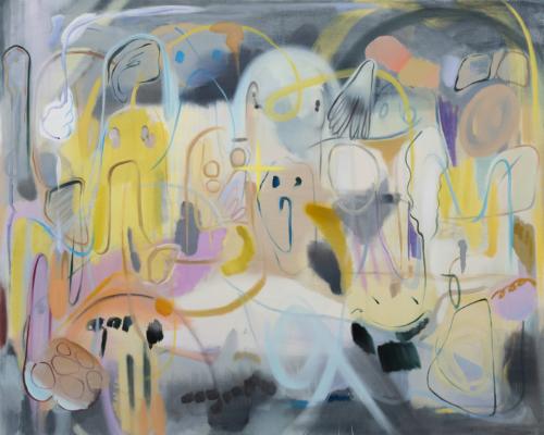 Park Kyung Ryul, 2;50, 2024, Oil on canvas, 130.1x161.8 cm